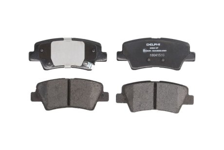 Колодки гальмівні дискові (комплект 4 шт) Delphi LP3309