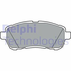 Комплект гальмівних колодок з 4 шт. дисків Delphi LP3364 (фото 1)