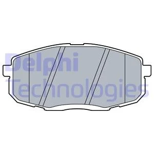 Комплект гальмівних колодок передн, HYUNDAI CRETA, KONA KIA CERATO IV, SELTOS 1.0-2.0 01.16- Delphi LP3513