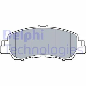 Комплект гальмівних колодок з 4 шт. дисків Delphi LP3571 (фото 1)