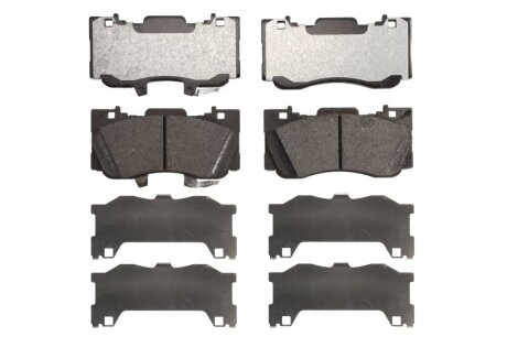 Комплект тормозных колодок из 4 шт. дисков Delphi LP3592