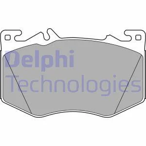 Комплект гальмівних колодок з 4 шт. дисків Delphi LP3620 (фото 1)