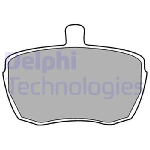 Комплект гальмівних колодок з 4 шт. дисків Delphi LP41 (фото 1)