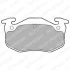 Комплект гальмівних колодок задн, CITROEN SAXO, XSARA, ZX PEUGEOT 106 II, 205 I, 205 II, 206, 306, 309, 309 I, 309 II RENAULT 11, 19 I, 19 I CHAMADE, 19 II, 19 II CHAMADE, 9 1.1-2.0D 04.84- Delphi LP699 (фото 1)
