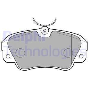 Комплект гальмівних колодок Delphi LP848