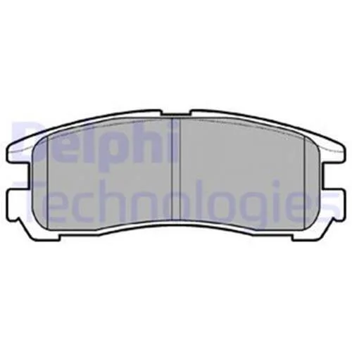 Комплект гальмівних колодок з 4 шт. дисків Delphi LP955 (фото 1)