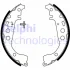 Гальмівна колодка SUBARU JUSTY IV TOYOTA ALLION I, BB I, CELICA, COROLLA, IQ, IST, OPA, PORTE I, PREMIO, PRIUS, RAUM, WILL CYPHA I, YARIS, YARIS VERSO 1.0-1.8 04.99- Delphi LS1854 (фото 1)