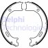 Комплект гальмівних колодок з 4 шт. барабанів Delphi LS2076 (фото 1)