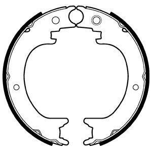 Комплект колодок стоянкових гальм Delphi LS2121