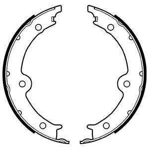 Гальмівна колодка LEXUS GS, IS C, IS II, IS III, LS, RC TOYOTA CROWN, MARK X I, MARK X II 2.0-5.0 08.00- Delphi LS2131 (фото 1)