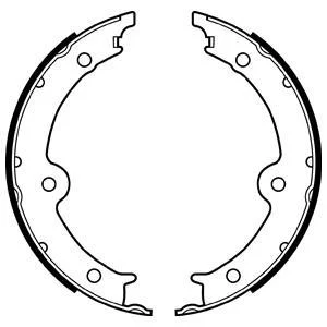 Гальмівна колодка LEXUS GS, IS C, IS II, IS III, LS, RC TOYOTA CROWN, MARK X I, MARK X II 2.0-5.0 08.00- Delphi LS2131
