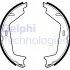 Комплект тормозных колодок из 4 шт. барабанов Delphi LS2144 (фото 1)