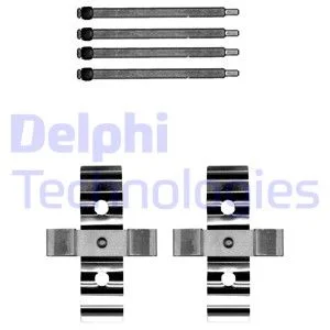 Монтажний набір гальмівних колодок задн VOLVO S60 I, V70 II TESLA MODEL S, MODEL X 2.4-Electric 09.01- Delphi LX0702