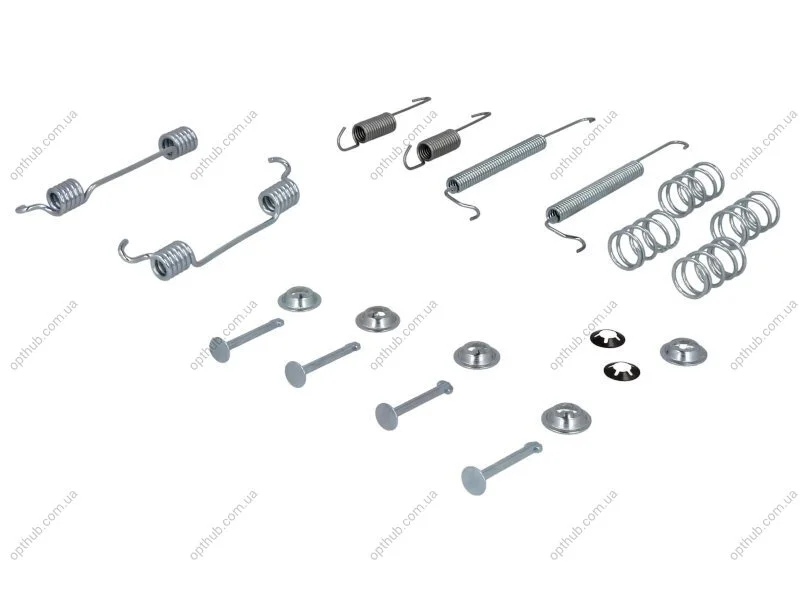 Монтажний набір гальмівної колодки (OPEL) OPEL ASTRA F, ASTRA J, ASTRA J GTC, CORSA A, CORSA A TR, CORSA B, CORSA C, TIGRA 1.0-2.0D 09.82-04.18 Delphi LY1133 (фото 1)