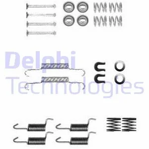 Монтажний набір гальмівної колодки (AKEBONO) CITROEN C4 AIRCROSS, C-CROSSER, C-CROSSER ENTERPRISE JEEP COMPASS, PATRIOT MAZDA PREMACY MITSUBISHI ASX, GRANDIS, LANCER VII 1.5-3.6 07.99- Delphi LY1367