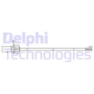 DELPHI - Датчик зносу гальмівних колодок передніх Audi A4/A5/Q5/Q7 15-/VW Touareg 18- Delphi LZ0304
