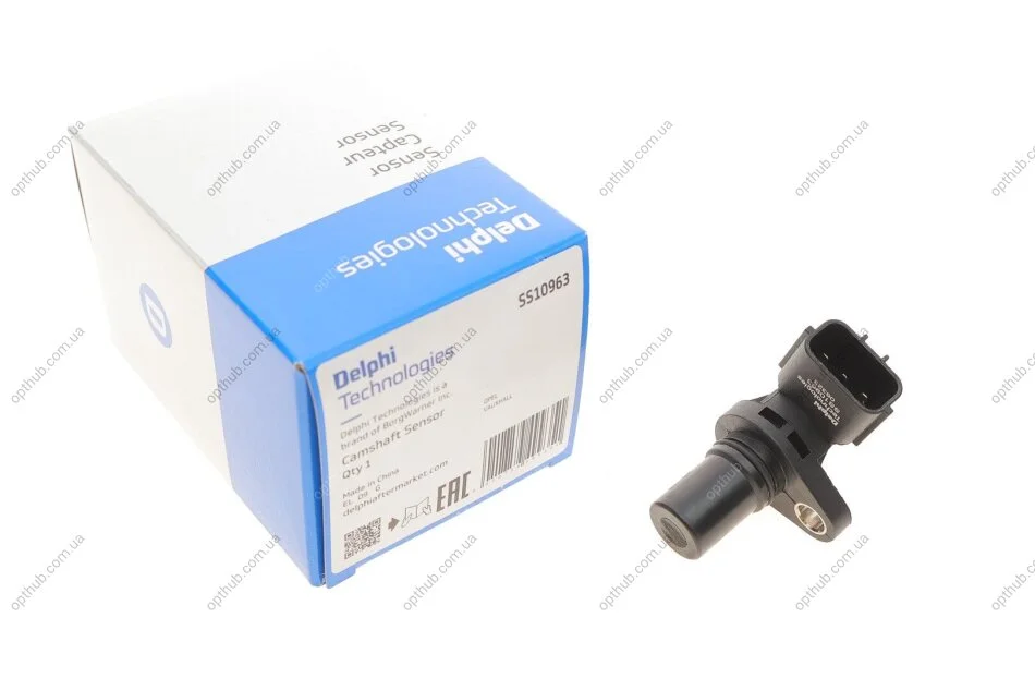 Датчик обертів колінвалу OPEL ASTRA G (F48_, F08_, F69_, F35_), CORSA C (F08, F68, F08, W5L), MERIVA -ua Delphi SS10963 (фото 1)