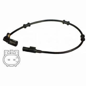 Датчик швидкості обертів коліс антиблокувальної системи гальм Delphi SS20338