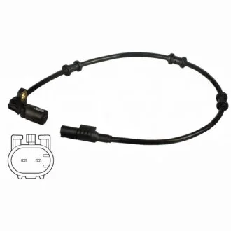 Датчик ABS MERCEDES-BENZ M-CLASS (W163); REAR (R) Delphi SS20338