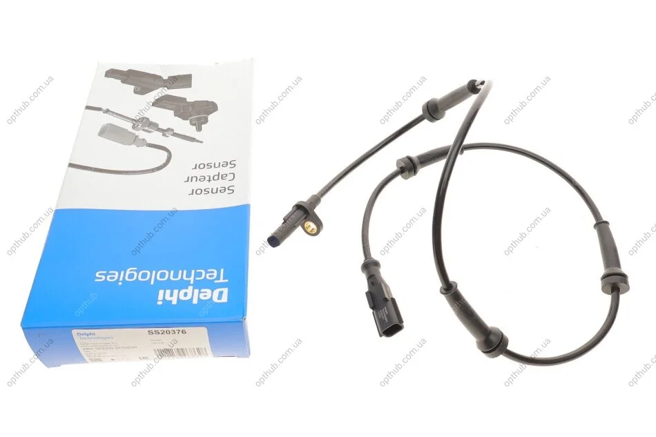 Датчик ABS (задний) Opel Vivaro/Renault Trafic II 1.9D-2.5DTI 01- DELPHI UA63 Delphi SS20376 (фото 1)
