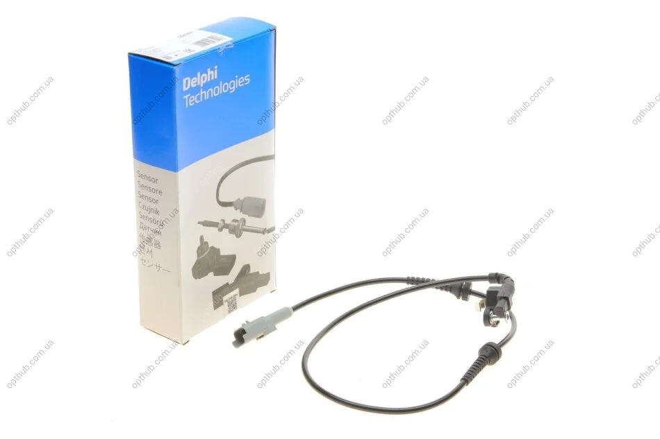 Датчик ABS (задний) Citroen C4 I/II 04-/Peugeot 307 07-14 DELPHI UA63 Delphi SS20694 (фото 1)