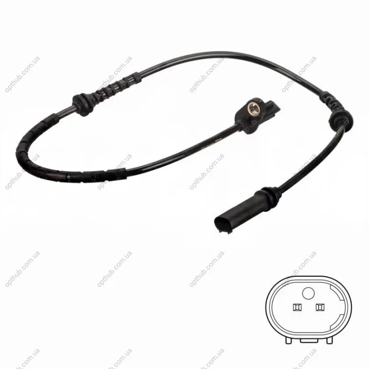 Датчик ABS Delphi SS20792 (фото 1)