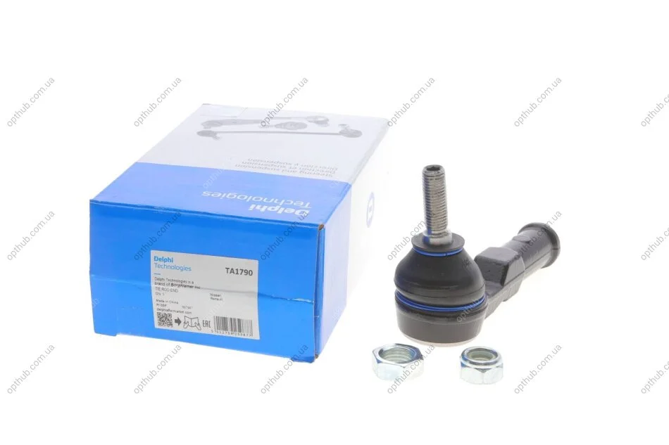 Наконечник рульової тяги (R) Renault Kangoo/Clio/Megane/Scenic/Nissan Micra 95- DELPHI UA63 Delphi TA1790 (фото 1)