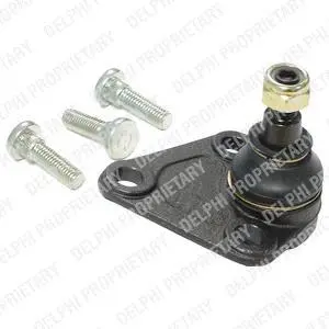 Шарова опора лів/прав (нижн передн) (діаметр конуса 15,4mm) AUDI A3, TT SEAT LEON, TOLEDO II VW GOLF IV, NEW BEETLE 1.4-3.2 09.96-06.06 Delphi TC1042 (фото 1)