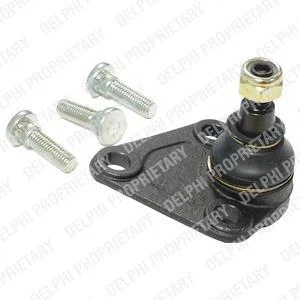 Шарова опора лів/прав (нижн передн) (діаметр конуса 15,4mm) AUDI A3, TT SEAT LEON, TOLEDO II VW GOLF IV, NEW BEETLE 1.4-3.2 09.96-06.06 Delphi TC1042