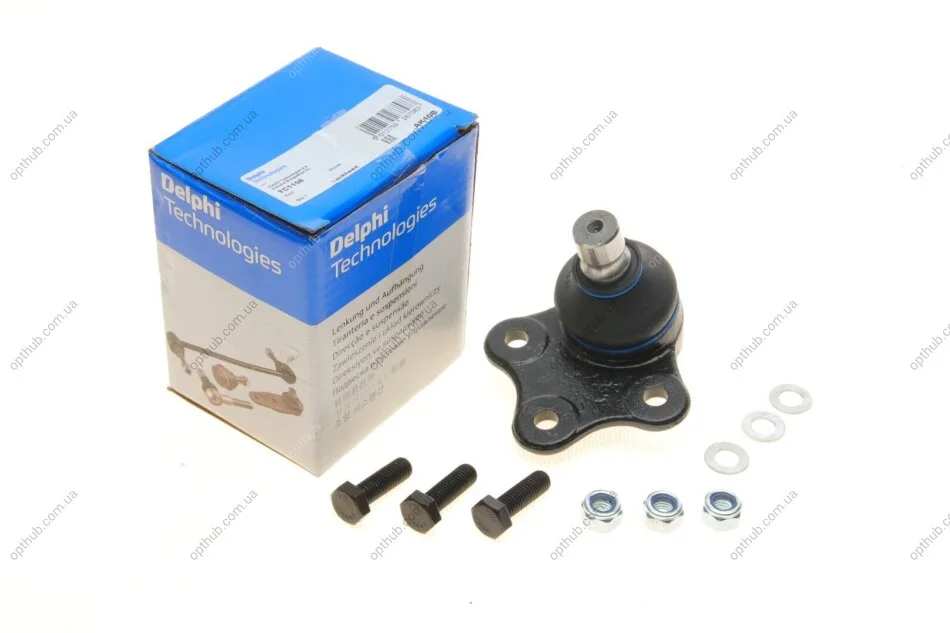 Опора шаровая (передняя/снизу)) Ford Fiesta V 01-08/Fusion 02-12/Mazda 2 03-07 DELPHI UA63 Delphi TC1158 (фото 1)