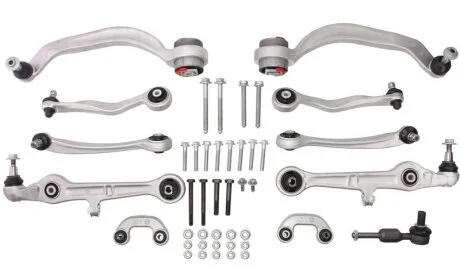 Комплект рычагов подвески. AUDI A4 2000-2005 Delphi TC1500KIT