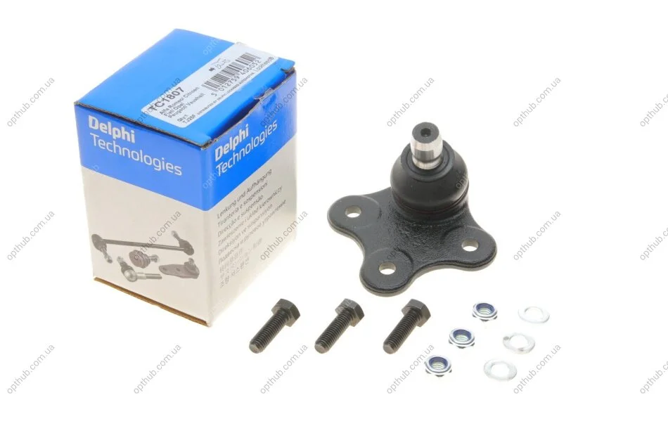 Опора шаровая FIAT/ OPEL/ VAUXHALL GRANDE PUNTO, LINEA/ CORSA D/ CORSA Delphi TC1807 (фото 1)