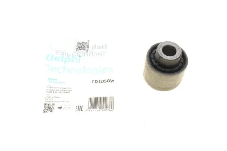 Сайлентблок рычага 1-ШТ. VW/SKODA GOLF V/JETTA/PASSAT/CADDY/TOURAN/OCTAVIA 2003=> REAR L/R Delphi TD1058W