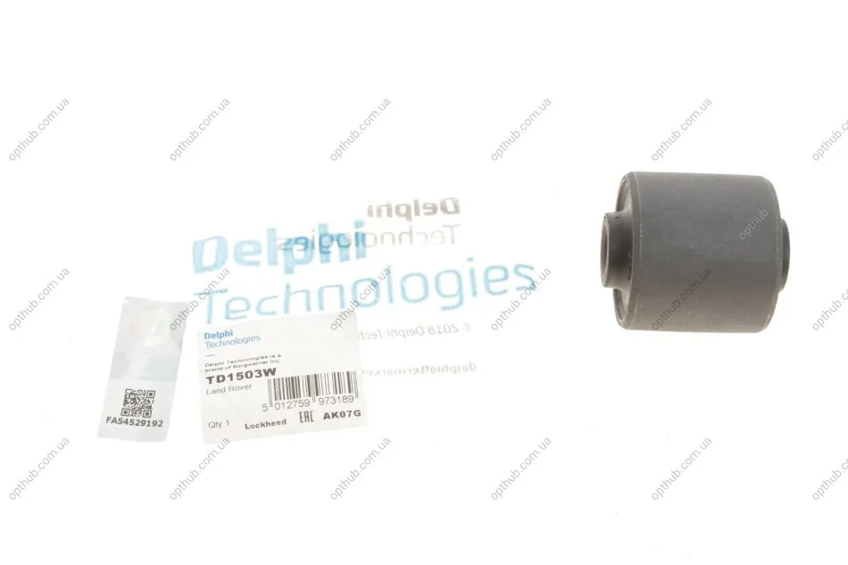 Сайлентблок важеля LANDROVER FREELANDER 1996-2006 REAR LOWER LH/RH -ua Delphi TD1503W (фото 1)