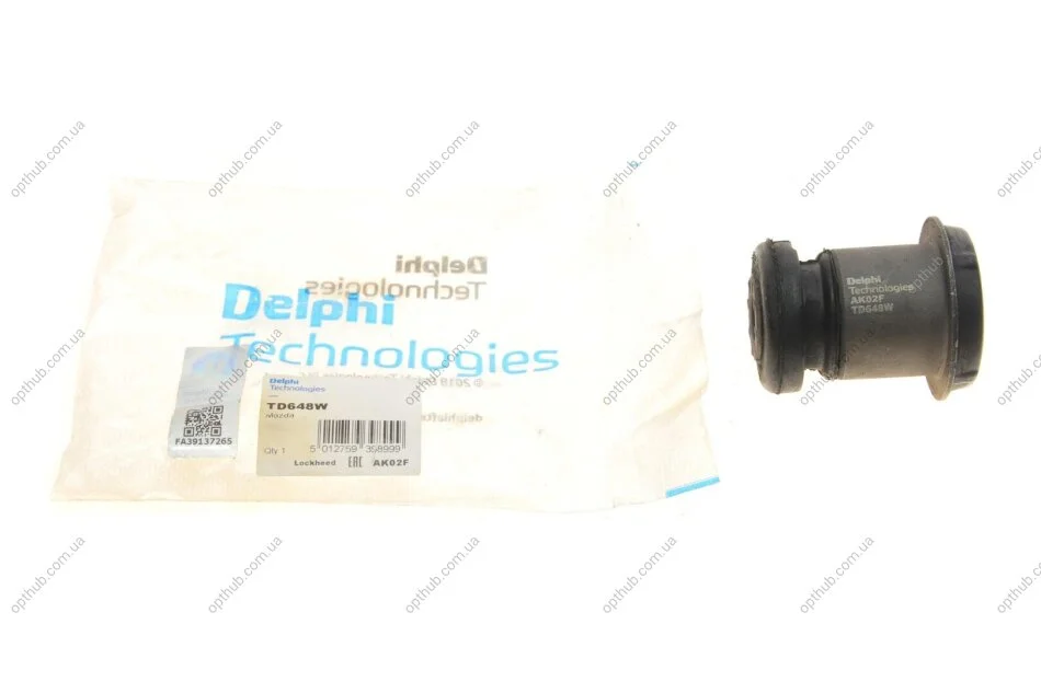 Сайлентблок рычага MAZDA 3/5 2003-2010 FRONT L/R Delphi TD648W (фото 1)