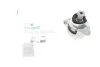 Подушка двигуна (задня) Opel Astra G/H/Zafira A 1.2-2.0 98-10 DELPHI UA63 Delphi TEM090 (фото 1)