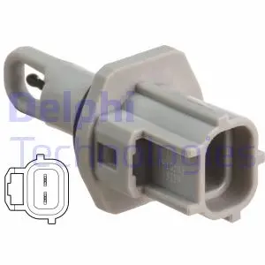Датчик температури вхідного повітря FORD COUGAR, FIESTA, FIESTA IV, FOCUS I, KA, MONDEO I, MONDEO II, PUMA, TOURNEO CONNECT, TRANSIT CONNECT FORD USA EXPLORER, WINDSTAR 1.0-4.0 01.93-12.13 Delphi TS10503 (фото 1)