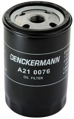 Фильтр масляный MB 190 W201 84-93 (произ-во DENCKERMANN) Denckermann A210076 (фото 1)
