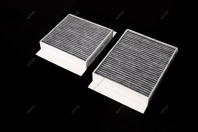 Фільтр салону PSA C3 II, C4 CACTUS, 207, 208 06- вугільний (2шт.) (вир-во DENCKERMANN) Denckermann M110561K (фото 1)