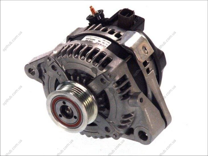 Генератор (14В, 130А, новий із заставою) TOYOTA AVENSIS, COROLLA, COROLLA VERSO 2.0D 01.02-03.09 DENSO DAN945 (фото 1)