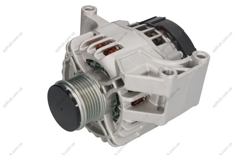 Генератор (14В, 120А, новий із заставою) ALFA ROMEO MITO CITROEN NEMO FIAT 500, 500 C, DOBLO, DOBLO CARGO, FIORINO, GRANDE PUNTO, IDEA, LINEA, PANDA, PUNTO, PUNTO EVO, QUBO, STRADA 1.3D/1.4 06.03- DENSO DAN997 (фото 1)