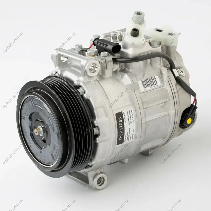 Компрессор кондиционера MERCEDES W203 C CLASS (203) C200 CDI 646962 04-03 > 02-07 7SEU17C R134A DENSO DCP17053 (фото 1)