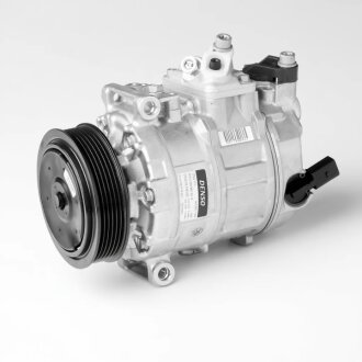 Компресор кондиціонера SKODA OCTAVIA 04-, SUPERB 08-/ VW CADDY 04-,GOLF 05-, PASSAT 05-, TIGUAN 07-, DENSO DCP32045