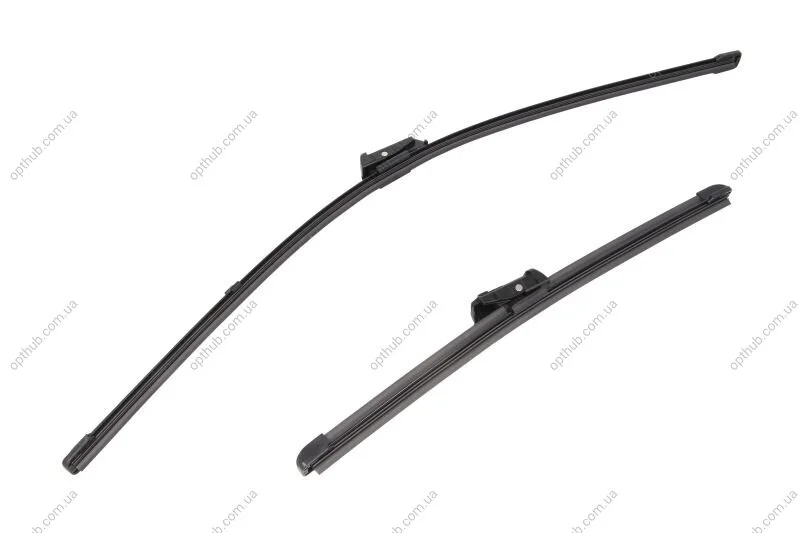 Щітка склоочисника К-Т БЕСКАРКАСНЫЙ 600/350 MM / LHD / FIAT 500 (07-), FORD KA (08-) -ua DENSO DF-005 (фото 1)