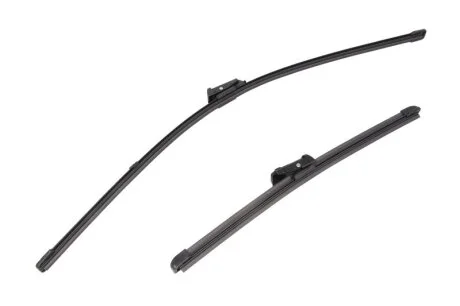 Щетка стеклоочистителя К-Т БЕСКАРКАСНЫЙ 600/350 MM / LHD / FIAT 500 (07-), FORD KA (08-) DENSO DF-005