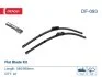 Щетка стеклоочистителя К-Т БЕСКАРКАСНЫЙ / 590/580 MM / LHD / AUDI A8 2002 - 2010 DENSO DF-093 (фото 1)