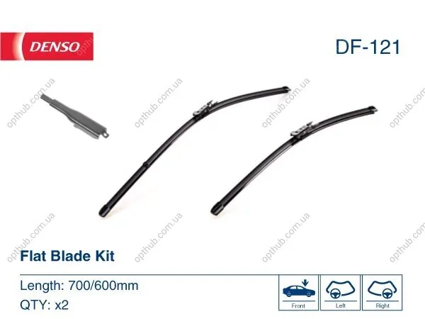Щітка склоочисника DENSO DF-121 (фото 1)