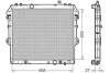 Радиатор охлаждения TOYOTA INNOVA AUT. 08/04- DENSO DRM50045 (фото 1)