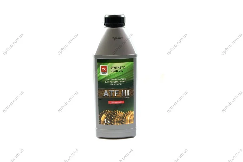 Масло трансмисс. ATF III (Канистра 1л) Dk-Дорожная Карта 4102871268 (фото 1)