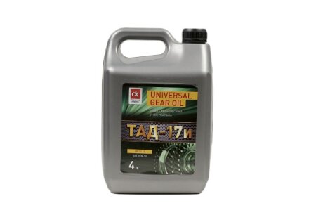 Масло трансміс. ТАД-17і (Каністра 4л) Dk-Дорожная Карта 4102871271